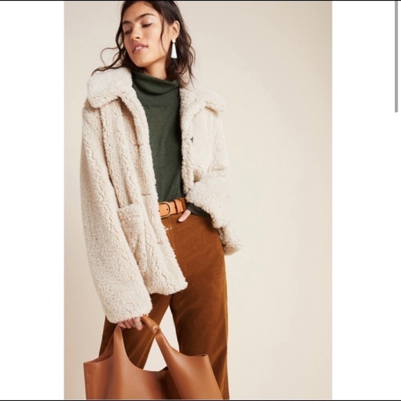 NWT Anthropologie Sanctuary Raquel Teddy Coat Jacket - Picture 2 of 8